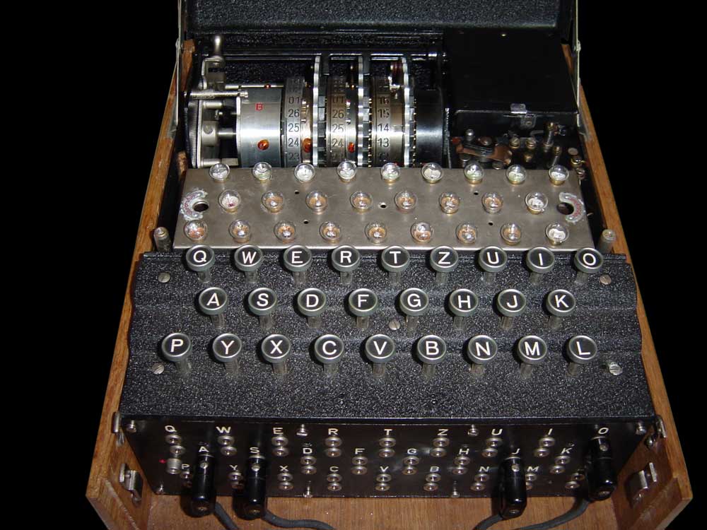 A Nazi Enigma Machine