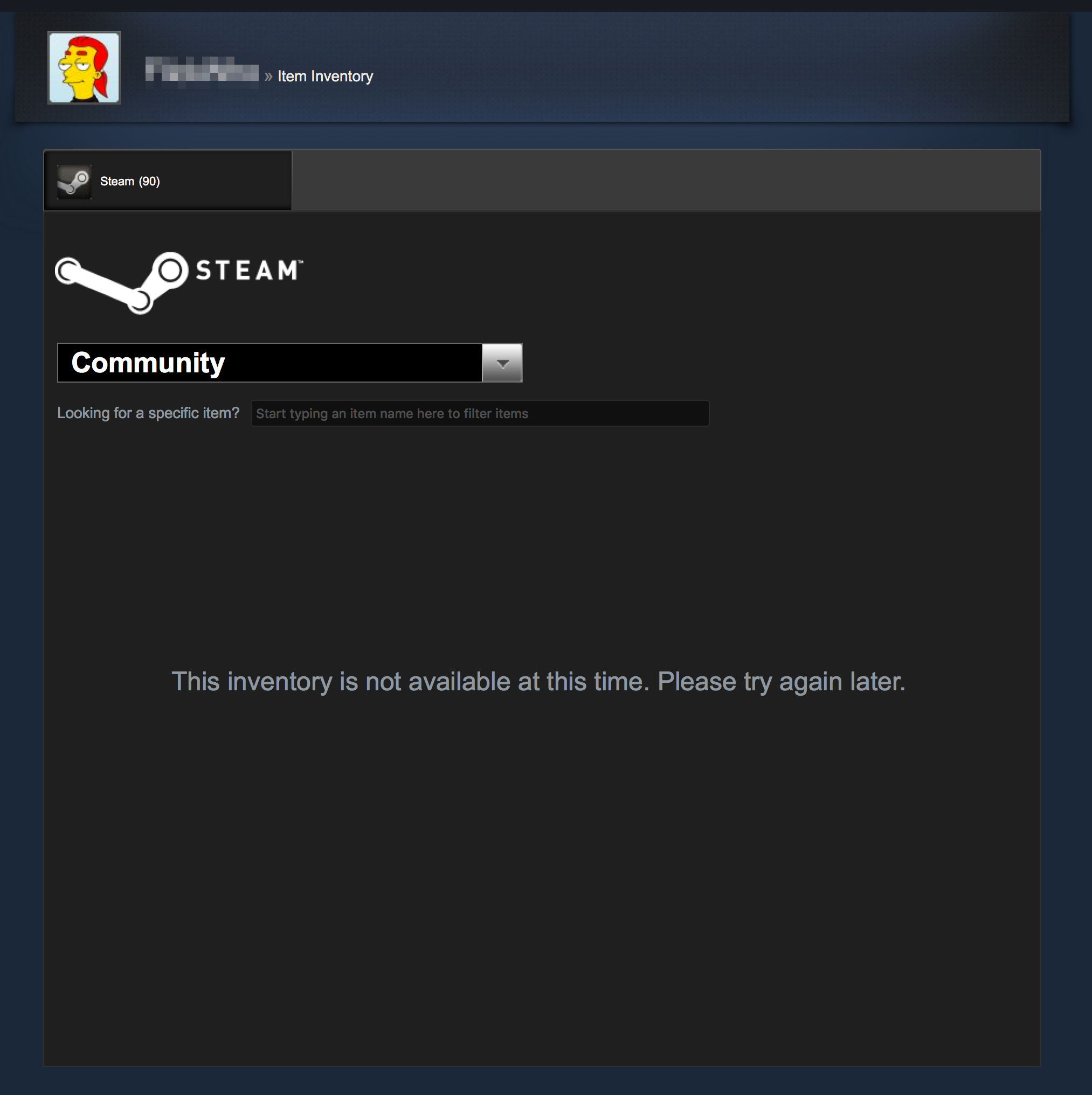 You didn't think I'd tell you my Steam name, did you?