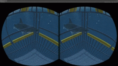 Ocean Rift shark scenario