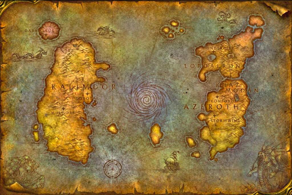 Vanilla WoW map - remember this place?