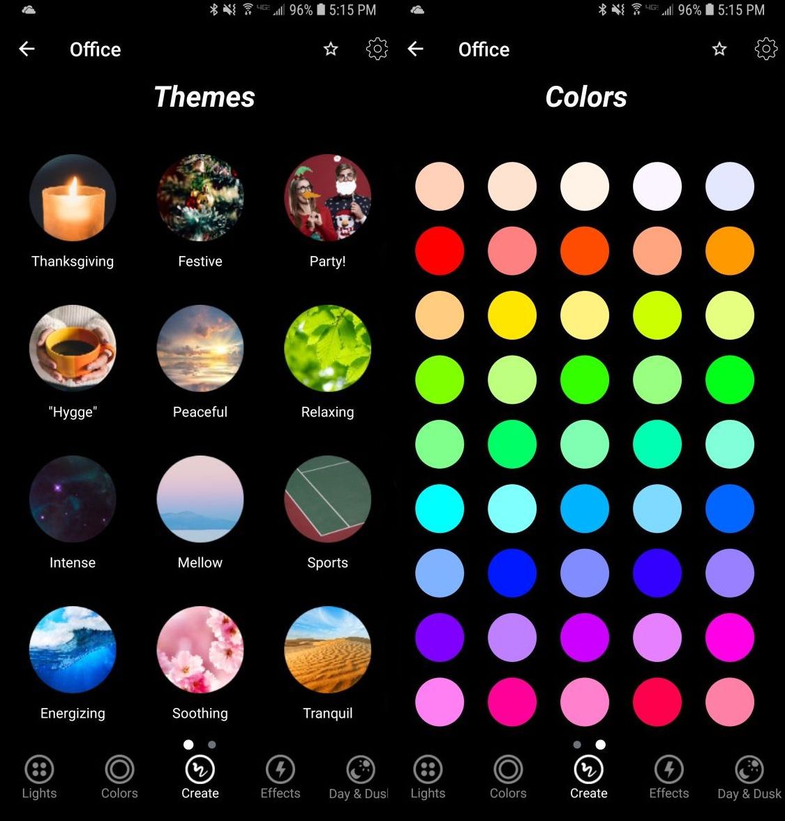 Themes / Colors