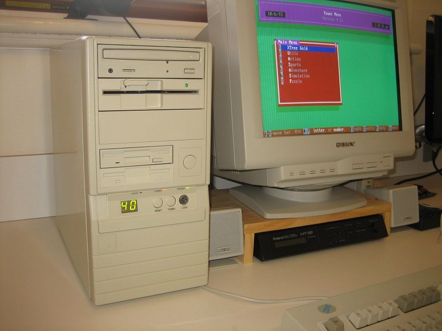 A 'beige box' computer